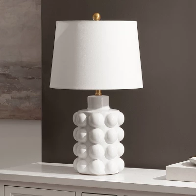 Konny Table Lamp - 24 Inch Height - TBL4608 - Antique White - Safavieh 4 Konny Table Lamp - 24 Inch Height - TBL4608 - Antique White - Safavieh - Image 2