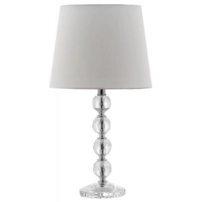 Nola Stacked Crystal Ball Lamp - 16 Inch Height - LIT4123 - Safavieh 3 Nola Stacked Crystal Ball Lamp - 16 Inch Height - LIT4123 - Safavieh