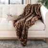 Leopard Print Throw Blanket - 50" X 60" - Safavieh -Safavieh Shop GUEST cd6fc8e5 dd67 48d3 aefb 6890a75bd807