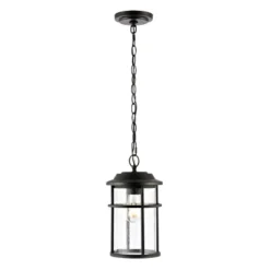 Cianna 5" Outdoor Pendant - PLT4016 - Black - Safavieh