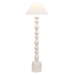 Lanie 65.75" Floor Lamp - FLL4145 - White Washed - Safavieh
