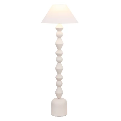 Lanie 65.75" Floor Lamp - FLL4145 - White Washed - Safavieh 3 Lanie 65.75" Floor Lamp - FLL4145 - White Washed - Safavieh