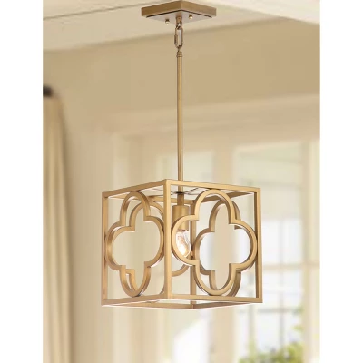 14" Rabia Trellis Pendant Gold - Safavieh 4 14" Rabia Trellis Pendant Gold - Safavieh - Image 2