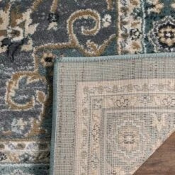 2'3"x12' Medallion Loomed Runner Rug Teal/Gray - Safavieh 7 2'3"x12' Medallion Loomed Runner Rug Teal/Gray - Safavieh -Safavieh Shop GUEST d42edff1 47d7 4c6b 8d5a 9108769097cb