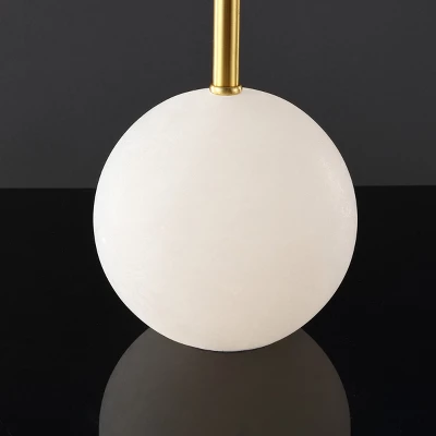 Genesis Alabaster Table Lamp - CTL1062 - Gold/White - Safavieh Couture 8 Genesis Alabaster Table Lamp - CTL1062 - Gold/White - Safavieh Couture - Image 6