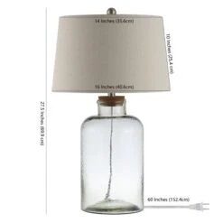 Caden Table Lamp (Set Of 2) - 27.5 Inch Height - TBL4308 - Clear - Safavieh 9 Caden Table Lamp (Set Of 2) - 27.5 Inch Height - TBL4308 - Clear - Safavieh -Safavieh Shop GUEST dac017ec 5d2a 473f bd12 fee4ded24ab0