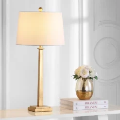 Andino Table Lamp (Set Of 2) - 31.5 Inch Height - TBL4024 - Gold/White - Safavieh 20 Andino Table Lamp (Set Of 2) - 31.5 Inch Height - TBL4024 - Gold/White - Safavieh -Safavieh Shop GUEST dba97687 4ce9 442c aefb 214fbece1163