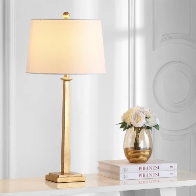Andino Table Lamp (Set Of 2) - 31.5 Inch Height - TBL4024 - Gold/White - Safavieh 10 Andino Table Lamp (Set Of 2) - 31.5 Inch Height - TBL4024 - Gold/White - Safavieh - Image 8