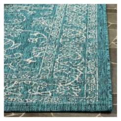 Lily 8' X 11' Indoor/Outdoor Rug - Turquoise - Safavieh