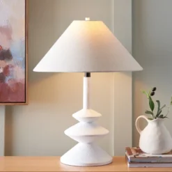 Jessy Table Lamp - 25 Inch Height - TBL7027 - White - Safavieh 9 Jessy Table Lamp - 25 Inch Height - TBL7027 - White - Safavieh -Safavieh Shop GUEST df6385e5 74a7 4f8c 8698 c79adc40f63d