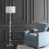 Wilhelmina Floor Lamp (Includes LED Light Bulb) Chrome - Safavieh -Safavieh Shop GUEST df89c8e8 e1df 4c9d 8dd8 120cfb16ed45