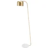 Foley 59" Floor Lamp - FLL7001 - Gold/White Marble - Safavieh