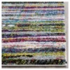 3'x5' Solid Loomed Accent Rug Black/Multi - Safavieh