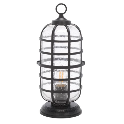 Rigel 6" Outdoor Table Lamp - PLT7033 - Black - Safavieh 6 Rigel 6" Outdoor Table Lamp - PLT7033 - Black - Safavieh - Image 4