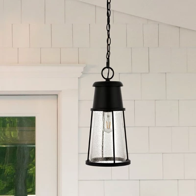 Laela 8.4" Outdoor Pendant - PLT4035 - Black - Safavieh 4 Laela 8.4" Outdoor Pendant - PLT4035 - Black - Safavieh - Image 2