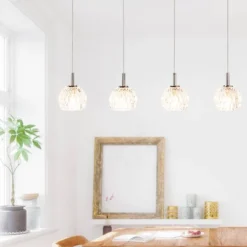 Lanson Pendant Chrome/Clear - Safavieh -Safavieh Shop GUEST ed6e1f75 1e95 4c6b 8bdb 5fbeb9b0d3fc