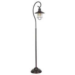 Archie 68" Floor Lamp - FLL4090 - Oil Rub Bronze - Safavieh