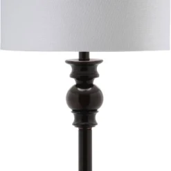 Alphie Floor Lamp - LIT4344 - Ebony - Safavieh -Safavieh Shop GUEST f02a5aac 2e5f 4e00 8f01 c556a60f8c48