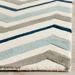 Dublin Chevron Geometric Tufted Area Rug - Safavieh
