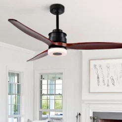 Jemper Led Light 52" Ceiling Fan - CLF1019 - Black - Safavieh -Safavieh Shop GUEST f3ad1544 74c0 4570 9833 d0aeda44959b