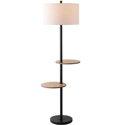 Kelsen Floor Lamp - FLL4076 - Black - Safavieh 3 Kelsen Floor Lamp - FLL4076 - Black - Safavieh