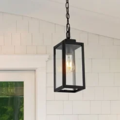 Clemens 5" Outdoor Pendant - PLT4019 - Black - Safavieh -Safavieh Shop GUEST f4ed247d 872f 47f1 828a 6461dc56dd03