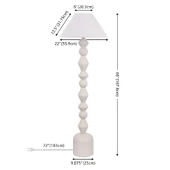 Lanie 65.75" Floor Lamp - FLL4145 - White Washed - Safavieh 9 Lanie 65.75" Floor Lamp - FLL4145 - White Washed - Safavieh -Safavieh Shop GUEST f4f95994 1ffc 49cd a6e1 3fad6098d5ed