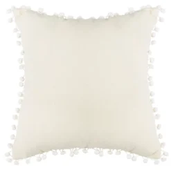 Valencia Pillow - Taupe/Beige - 16" X 16" - Safavieh -Safavieh Shop GUEST f757825c e2a5 4e74 97cb 355a2af0b9ff