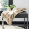 Peppin Metallic Throw Blanket - Natural/Gold - 50" X 70" - Safavieh 2 Peppin Metallic Throw Blanket - Natural/Gold - 50" X 70" - Safavieh -Safavieh Shop GUEST f7f3bccb 7482 411c a182 363784d0f2a4