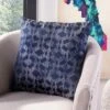 Rayen Pillow - Dark Blue - 20" X 20" - Safavieh 1 Rayen Pillow - Dark Blue - 20" X 20" - Safavieh -Safavieh Shop GUEST fa9bc949 5233 4c8b 99be b749aef061aa